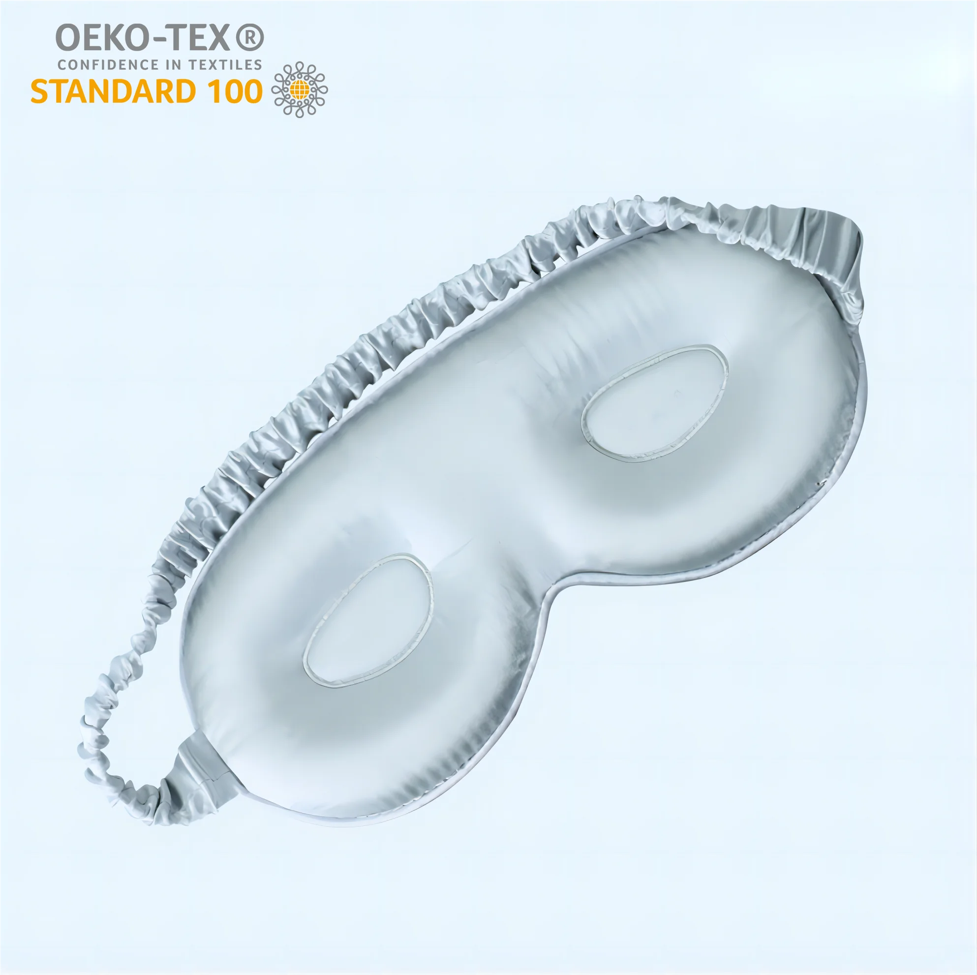 OEKO TEX-100 Silk 3D Eye Mask Soft Reusable Sleeping 19mm Silk Eye Mask For Travel