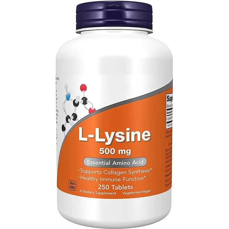Hot Sale Efficient Absorption Supplements Amino Acid L-lysine (l-lysine Hydrochloride) Capsule