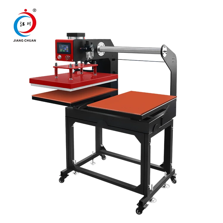 Top quality discount price 60*40cm automatic touch screen sublimation transfer t-shirt heat press machines