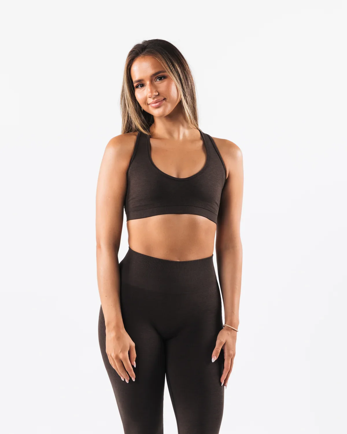 2024 alphalete Athletics Manufacturer Seamless Sexy Fitness Yoga Wear Women Workout Sets Bra Leggings 2 pcs Sets