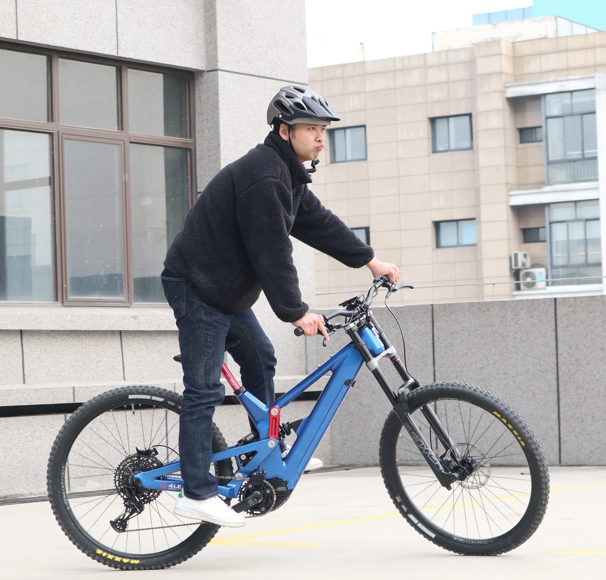 Base Version Aluminum Alloy Downhill Mountain Bike VPP Downhill Ebike Off Road MTB Full Suspension Rockshox Electric Bike
