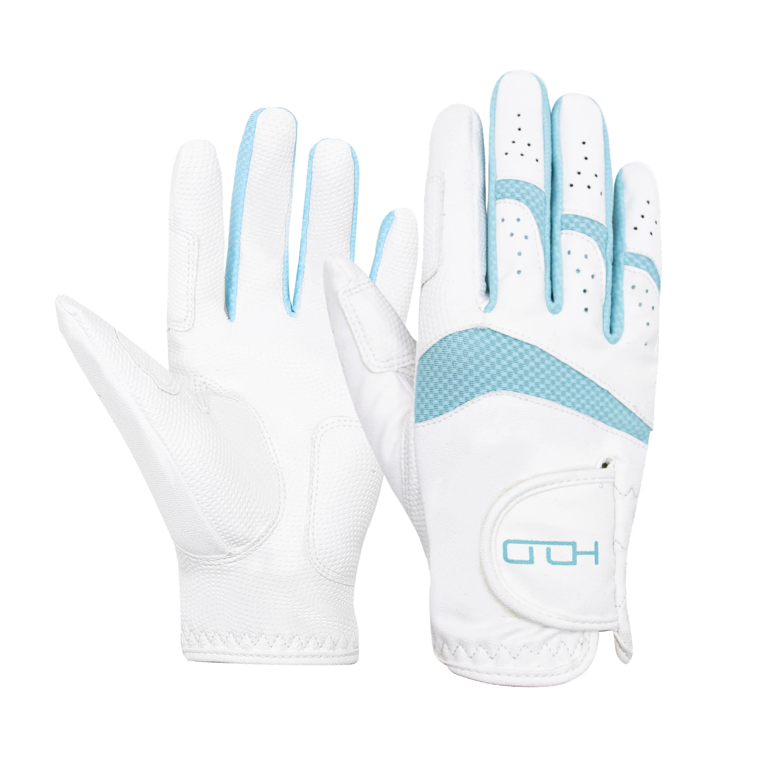  PRISAFETY wholesale left only premium ladies men full fingers anti slip grip PU leather printed colors custom logo golf