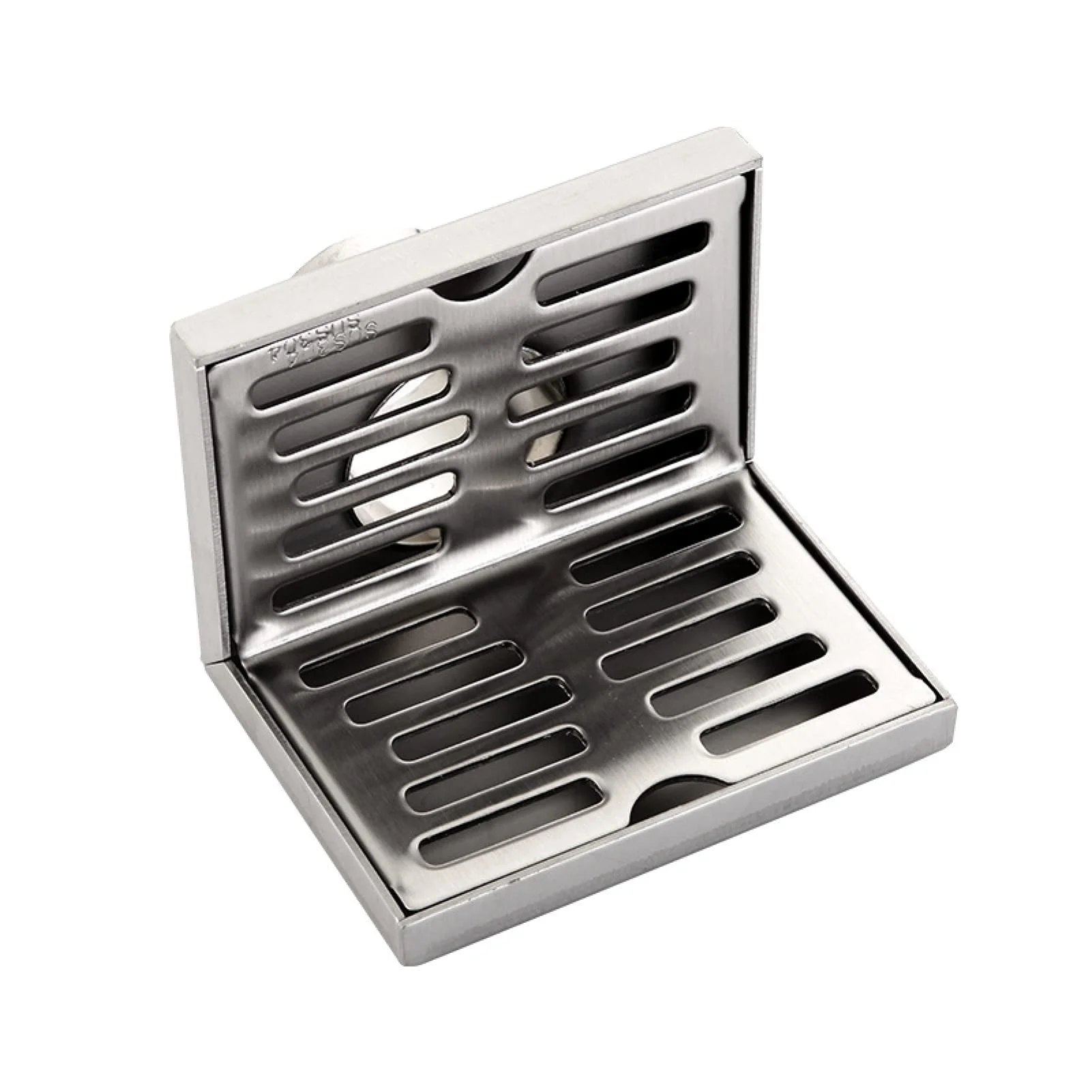 SUS304 Stainless Steel L Shape Side Corner Wall Floor Drain