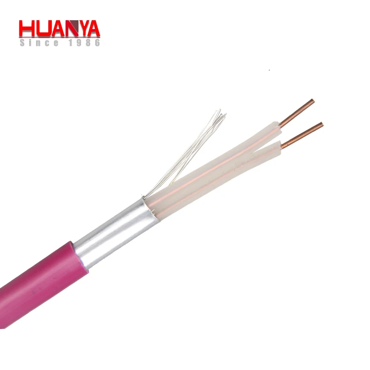 18w/m radiant waterproof electric underfloor heating cable twin conductor heating cable
