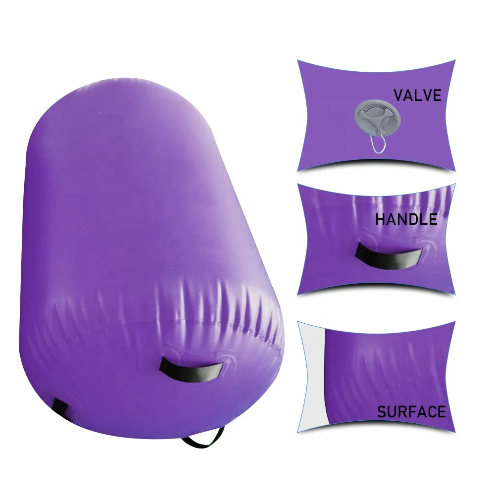Air Track Factory PVC DWF Inflatable Barrel Air Rolls for Gymnastics