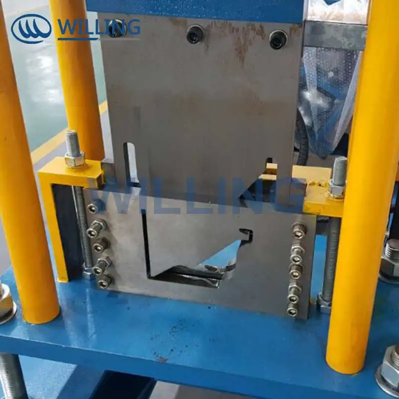 Full Automatic Rain Water Steel Downpipe Spout Roll Forming Machine Downspout Making Machine