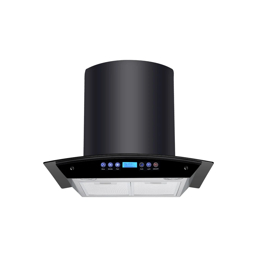90cm Stainless Steel Household  Range Hood Kitchen Exhaust Cooker Hood Smoke Extractor Hood