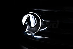 DRL light car led logo light for Infiniti grill emblem, led car emblem for Infiniti g37