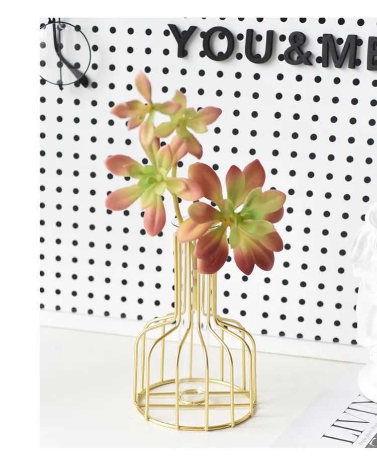 Low Price Guarantee Quality Flower Stand Metal Table Living Room Decoration