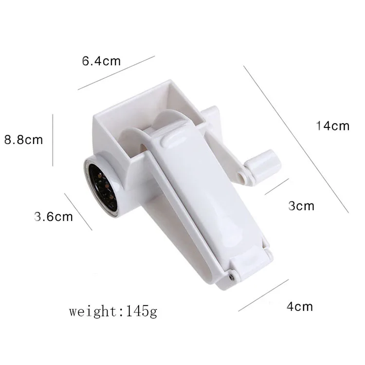 Creative Manual Cheese Slicer Plastic Rotary Cheese Grater ABS Grater