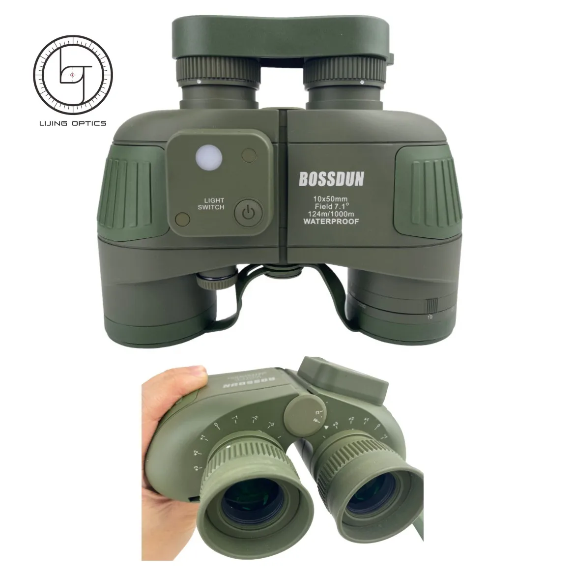 Russian Military Night Vision Binoculars Price 10x50 10X50MM telescope telescopio Prismaticos Factory