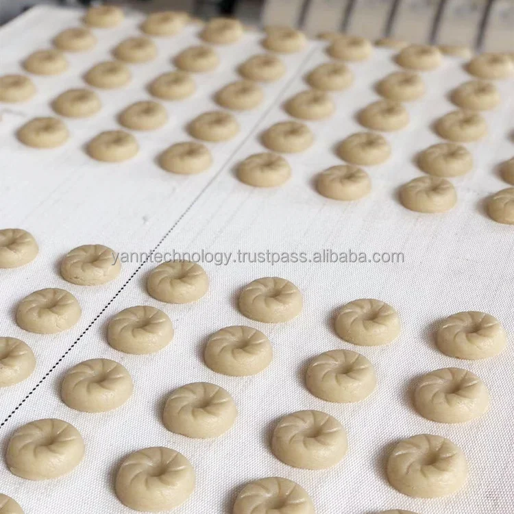 Automatic Tray Type Rotary Moulder Wafer stick Small Scale Soft Hard Walnut almond Biscuit Maker Make Machine Production