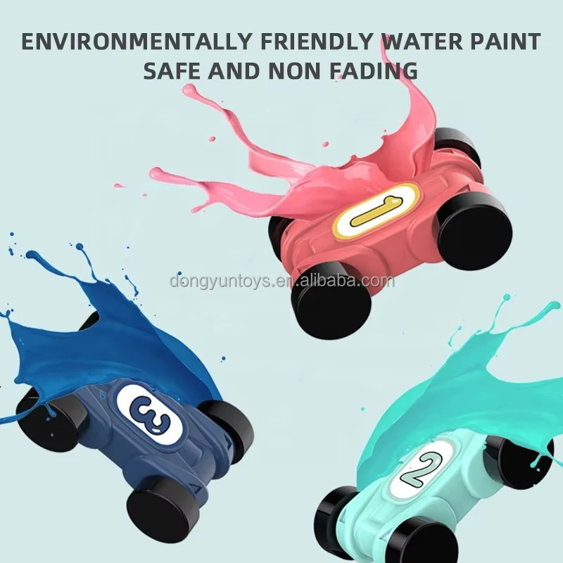 6 layer car ramp toy Gliding sliding car Race Track with mini inertia cars assembly track STEM toys for kids