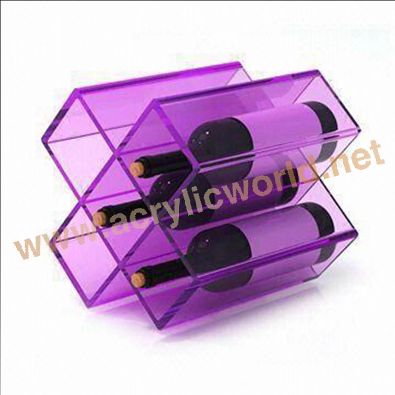 Acrylic Wine Holder Liquor Bottle Display Stand liquor bottle display