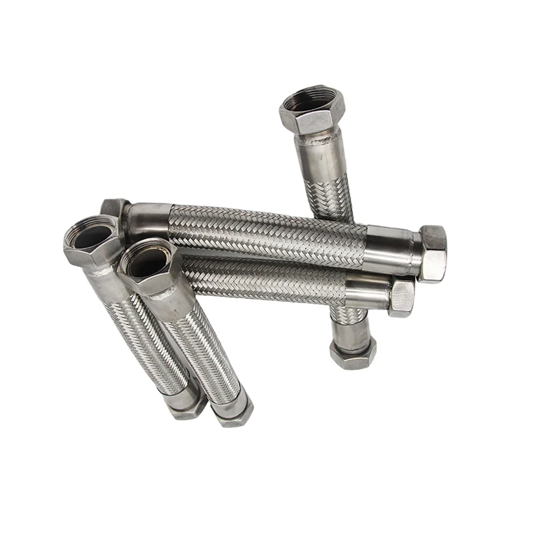 Подгонянное давление и огнестойкая внутренняя резьба Пряжка металлический шланг 304 нержавеющей стали гибкий трубопровод