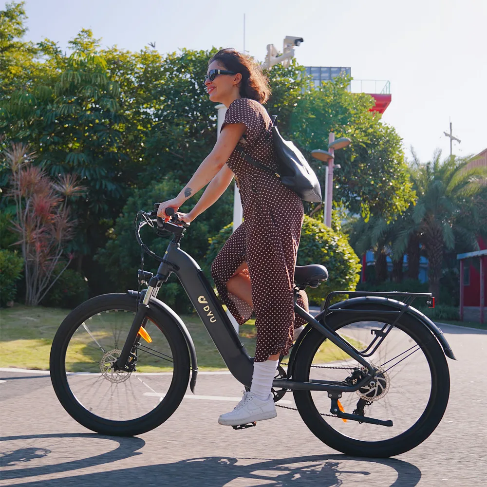 2024 e bike DYU C1 Motor Pedal Assist Adult Road ebike Electric Bicycles mountain bike dirt electric cycle mtb fat tire bike