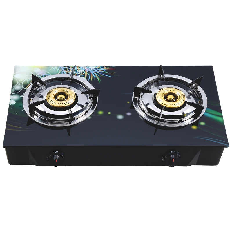 Низкое Потребление газа техника Кухонная горелка двойная горелка газовая плита 2 горелка