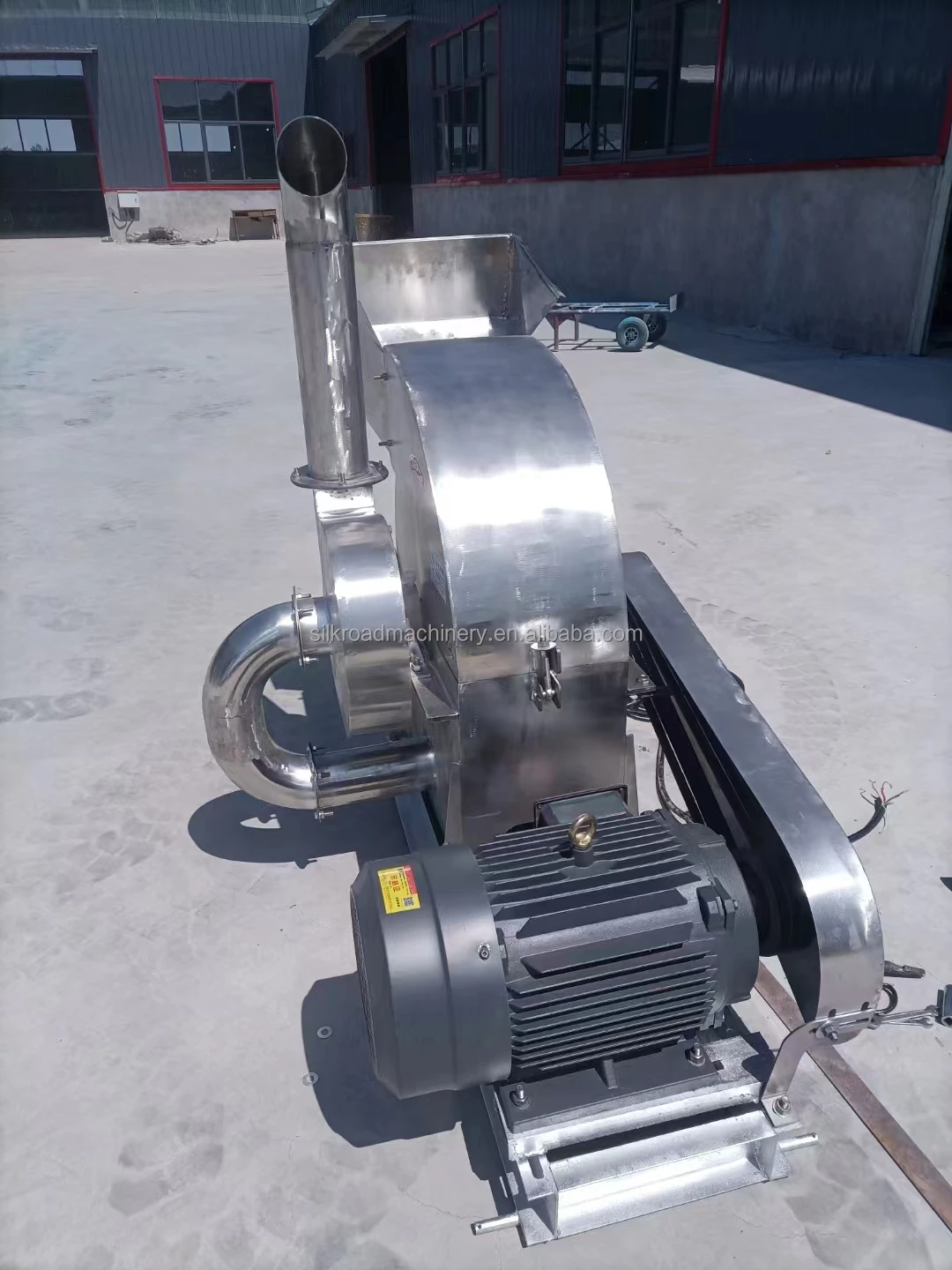 Factory supply Stainless steel feed grain soybean corn maize pepper chilli hammer cursher milling machinery