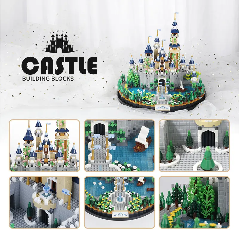 Конструктор из микрочастиц sets-3600pieces