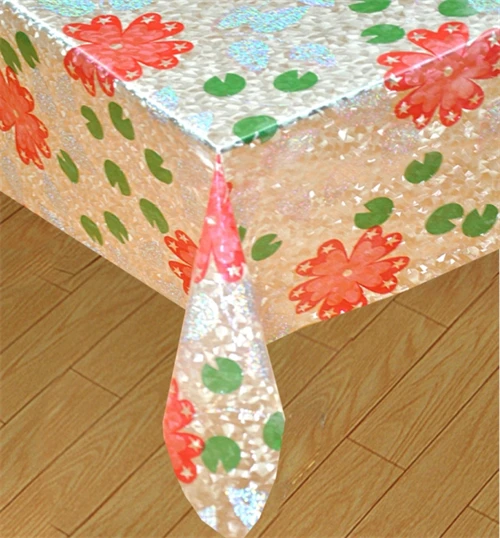 Thickness Tablecloth Mixed printed strech 0.65 mm pvc film roll decoration pvc roll printing