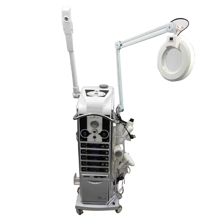 17 in Dermabrasion Spa Machine Water Oxygen Jet Vacuum Face Cleansing Acne Pore Cleaner Facial Massage Machine
