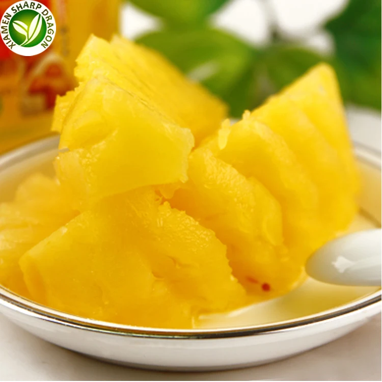 Фруктовые продукты кусочки ломтики Китай 3 кг сухие съедобные желтые консервированные ананасы срок годности года SD 20