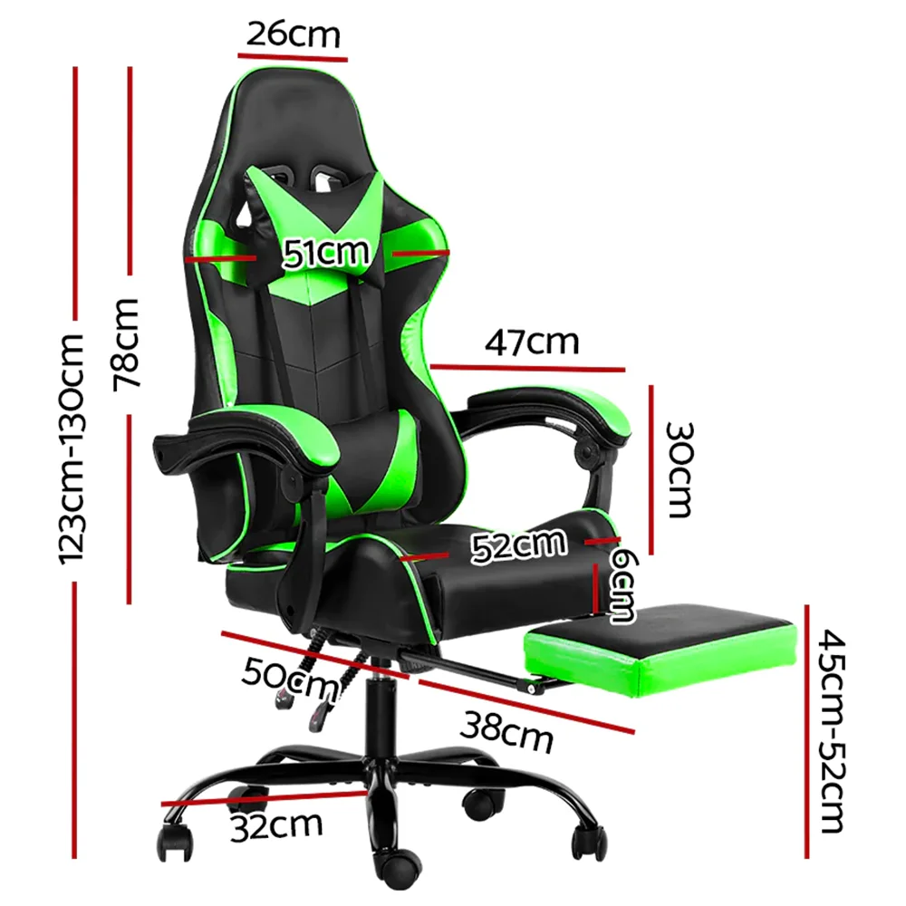 JL Korean custom massage logo white pu cheapest silla gamer pro pvc high quality leather gaming chair with leg rest