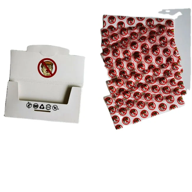 Розовые рулонные бумаги на заказ размером 109x44 с наконечниками