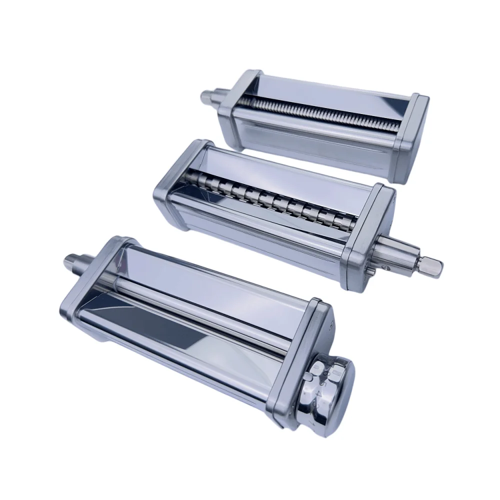 Fettuccine maker metal 3 Piece Pasta Maker Attachment Pasta Roller spaghetti maker stand mixer accessory