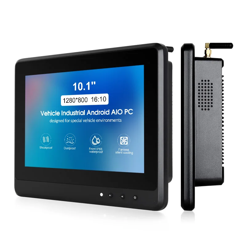 10,1 дюймовая промышленная Панель Android ПК RK3288 RK3399 16G настенный морской автомобиль интегрированный сенсорный экран компьютер