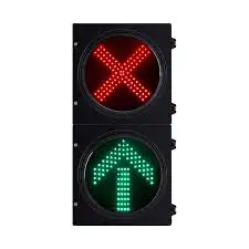 Traffic Signal 2-Lights Block Red/Green Stop and Go Light LED Traffic Signal Lamp