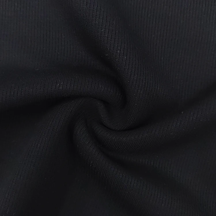 Newly designed 240GSM knitting ribbed Model fabric garment fabric