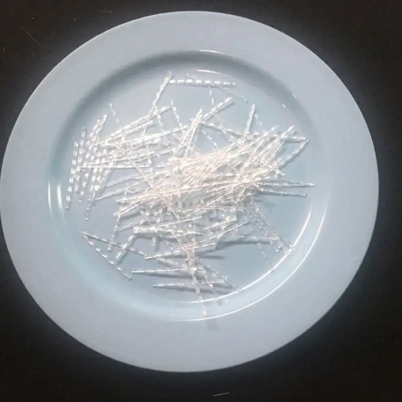 Lowest price PP Polypropylene Waved Fiber PP Concrete Fiber for concrete reinforcement