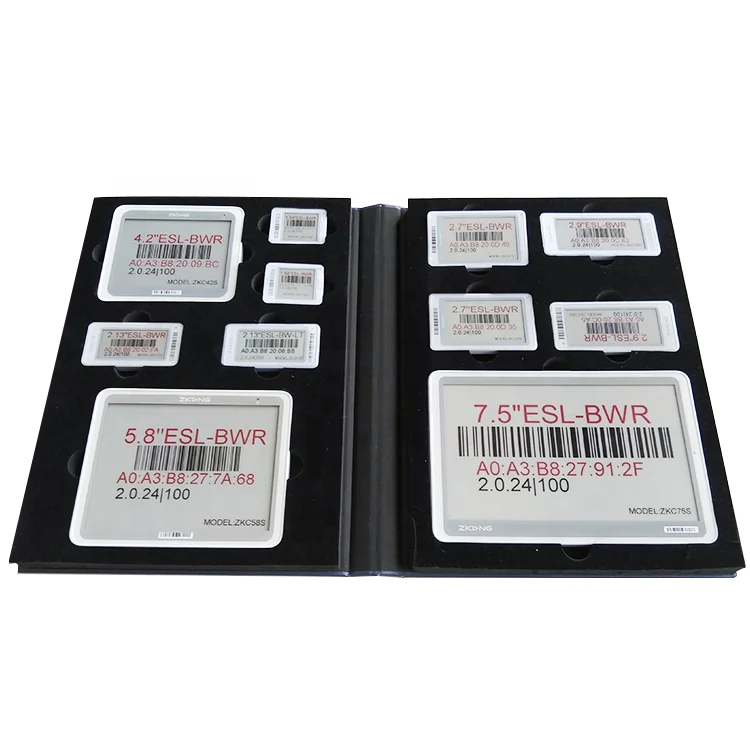 Zkong Factory Supply Supper Maket Esl System Electronic Shelf Label Demo Kit