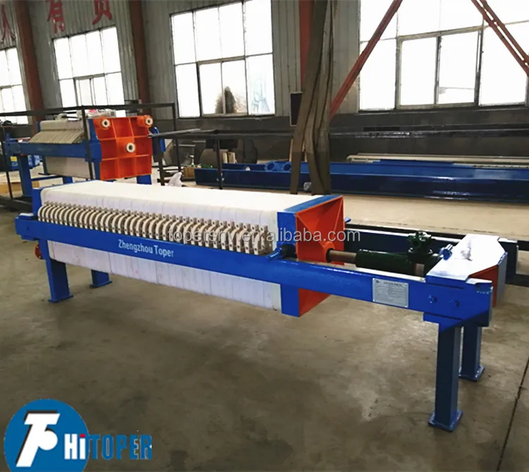 Copper filter press to treat copper tailing