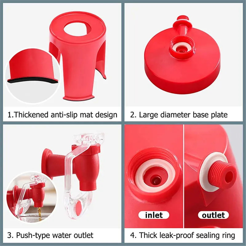 Hot Sales Food Grade plastic  Filling Liquids Drink Water Economic Juice Beverage Dispenser Holder