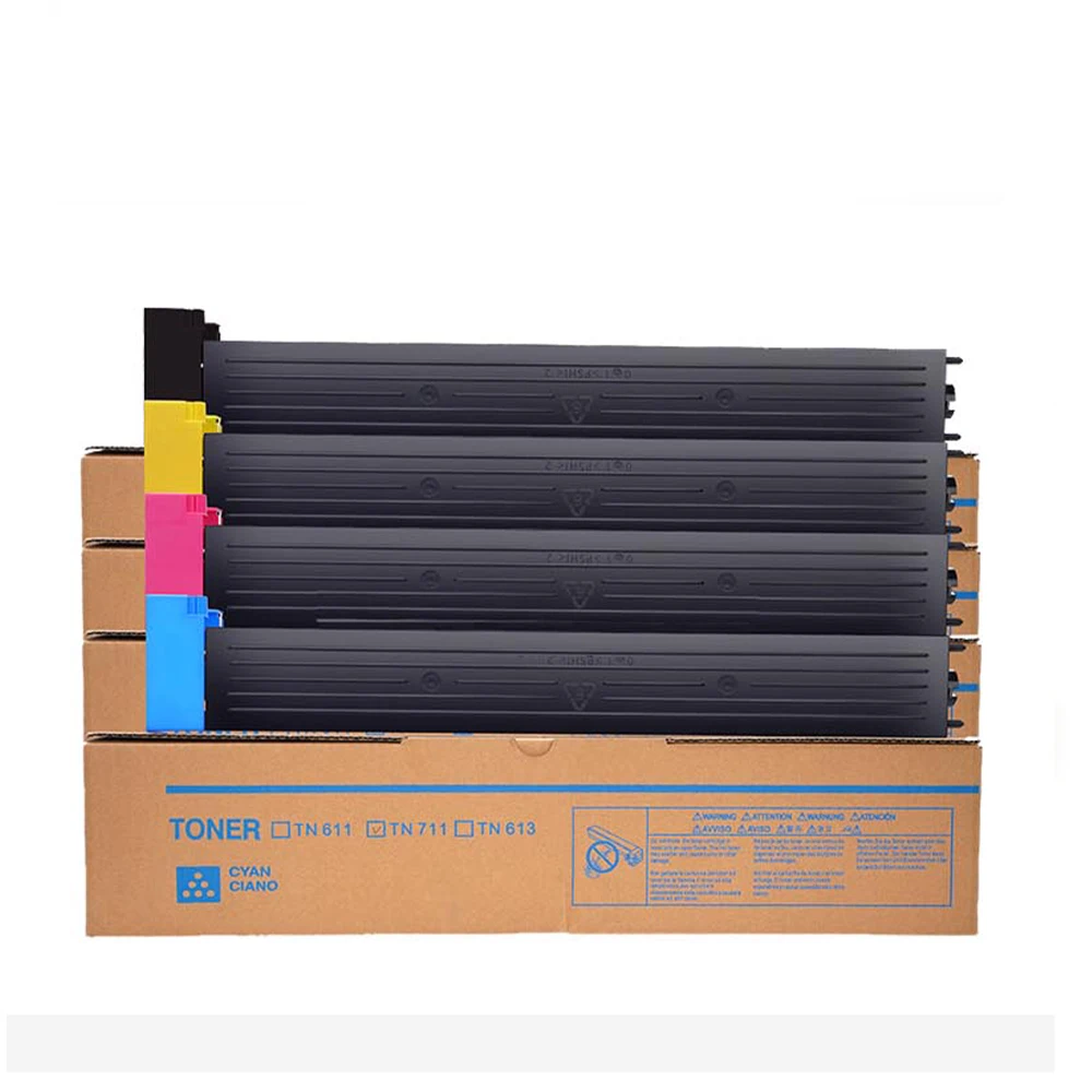 for KONICA MINOLTA TN711 powder box C754 toner C654 toner 754e Minolta original quality 654e color powder