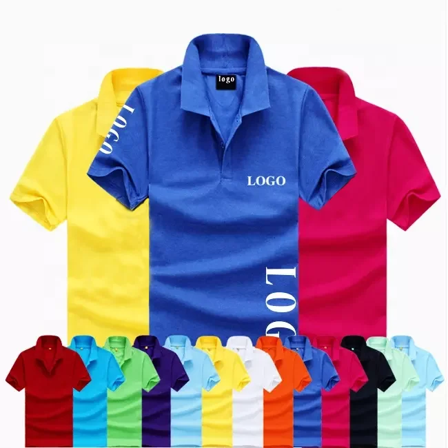Factories wholesale custom polo shirts for men 100% cotton