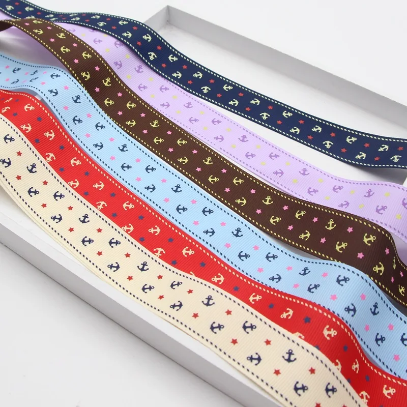 Deepeel AP3559 25mm DIY Accessories Gift Packaging Hair Printed Ribbon