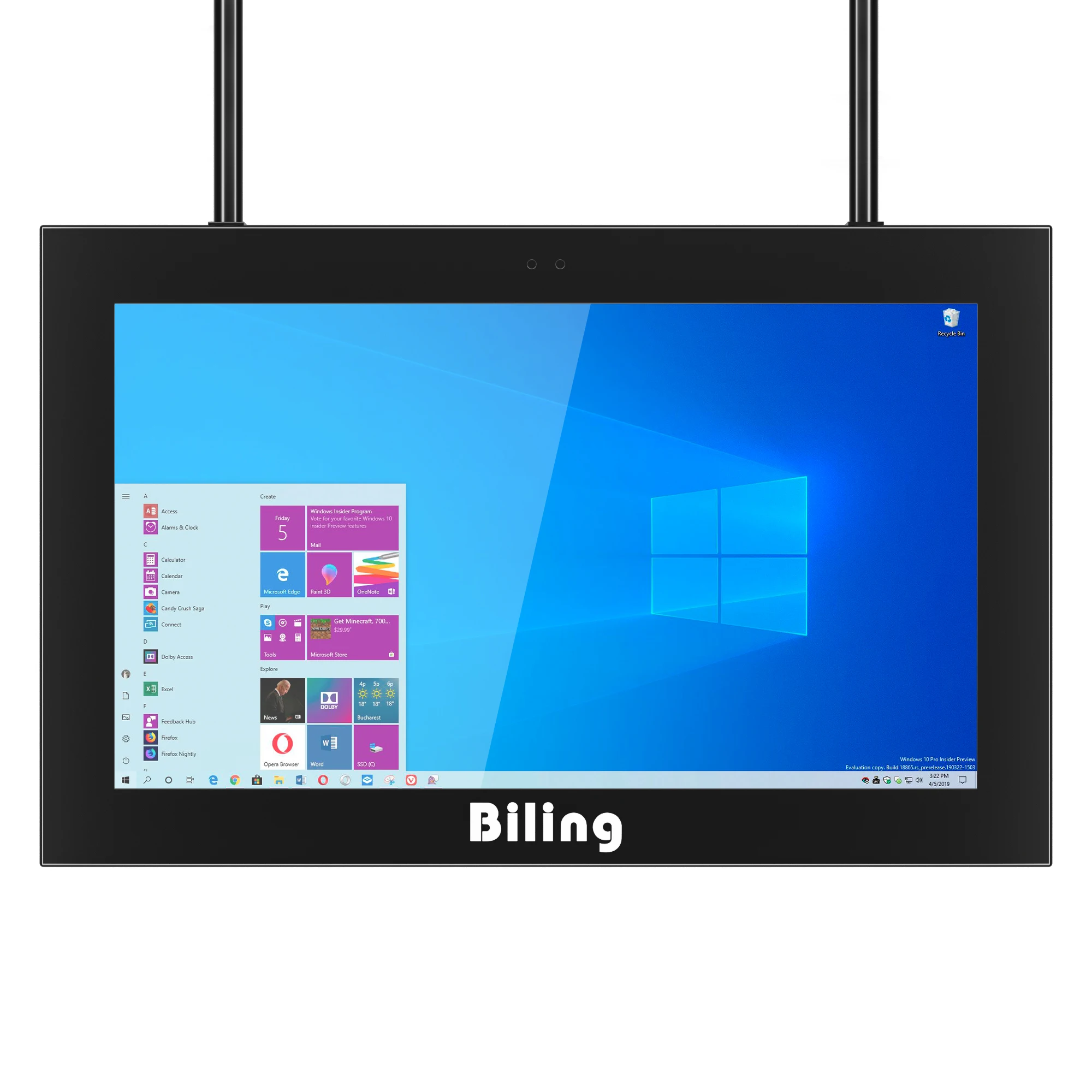 Customize 58 Inch Multi Screen Hanging Wall Mount Stand Split Screen LED Display Video Wall Panel