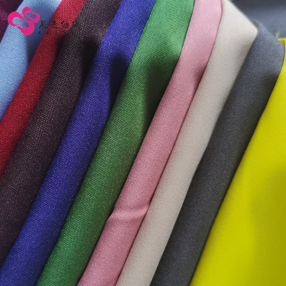 Factory price 100% Polyester dyed woven mini matt fabric