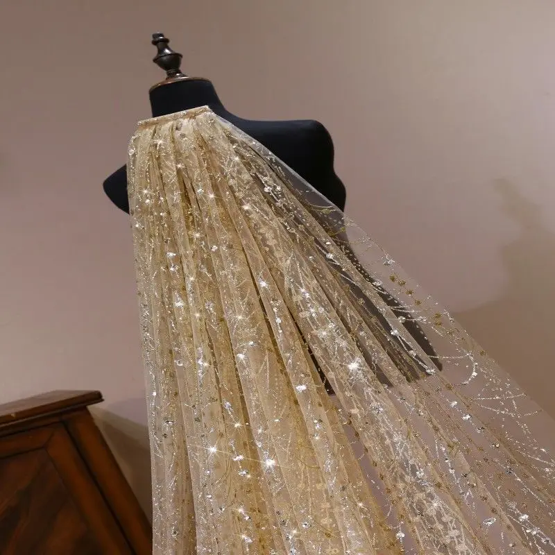  Long Tulle Wedding Bridal Veil