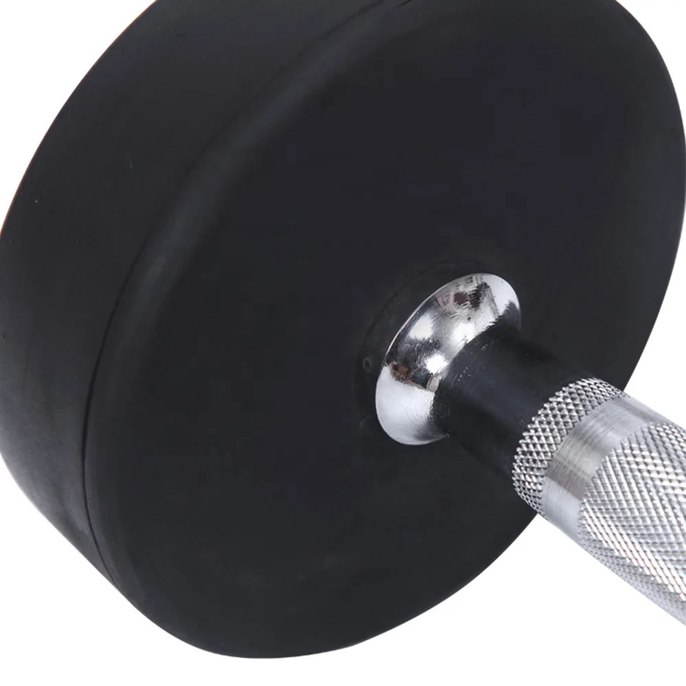 Home Round Head Body Building Equipment Pu/Rubber  Dumbbell set