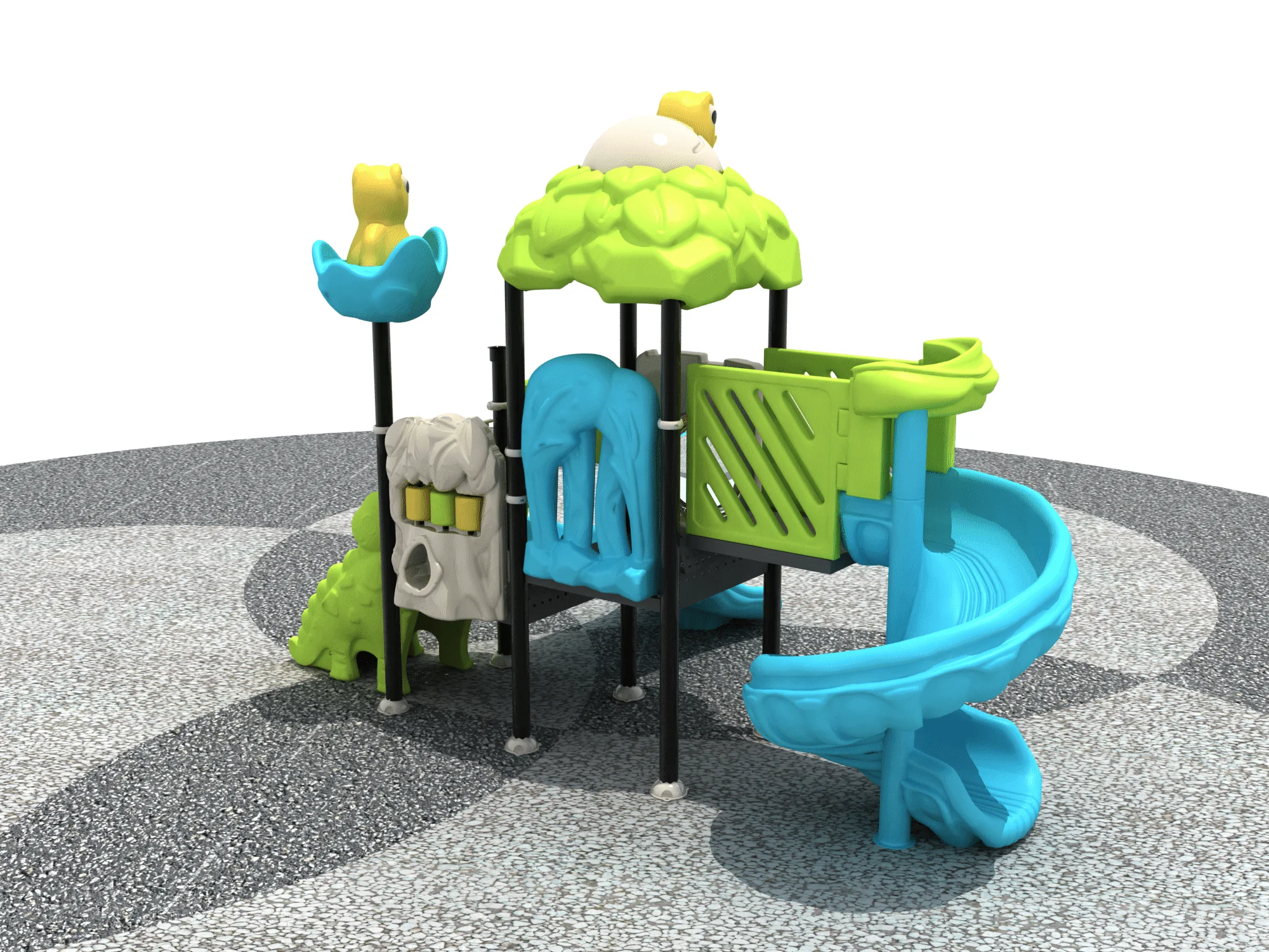 China cheap Children Outdoor Playground Slides for sale