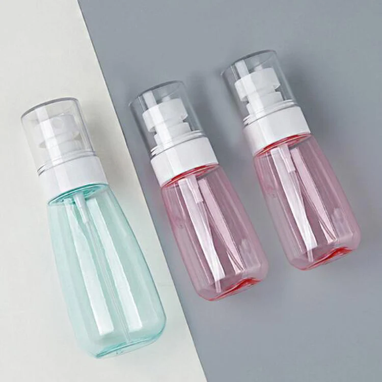 
Eco Friendly Portable 500ML 50ML 30ML 100ML Clear Custom Water Small Pocket Empty Mist Plastic Spray Bottle 