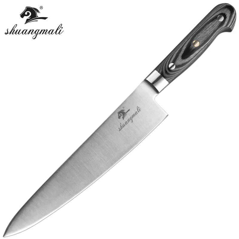 
10 Inch Germany Import 1.4116 Steel Japanese Kitchen Gyuto Chef Knife 