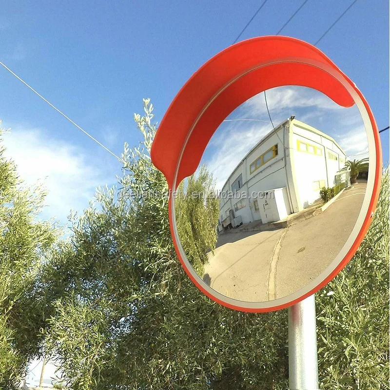  60 см 80 100 выпуклое зеркало из поликарбоната дорожной безопасности