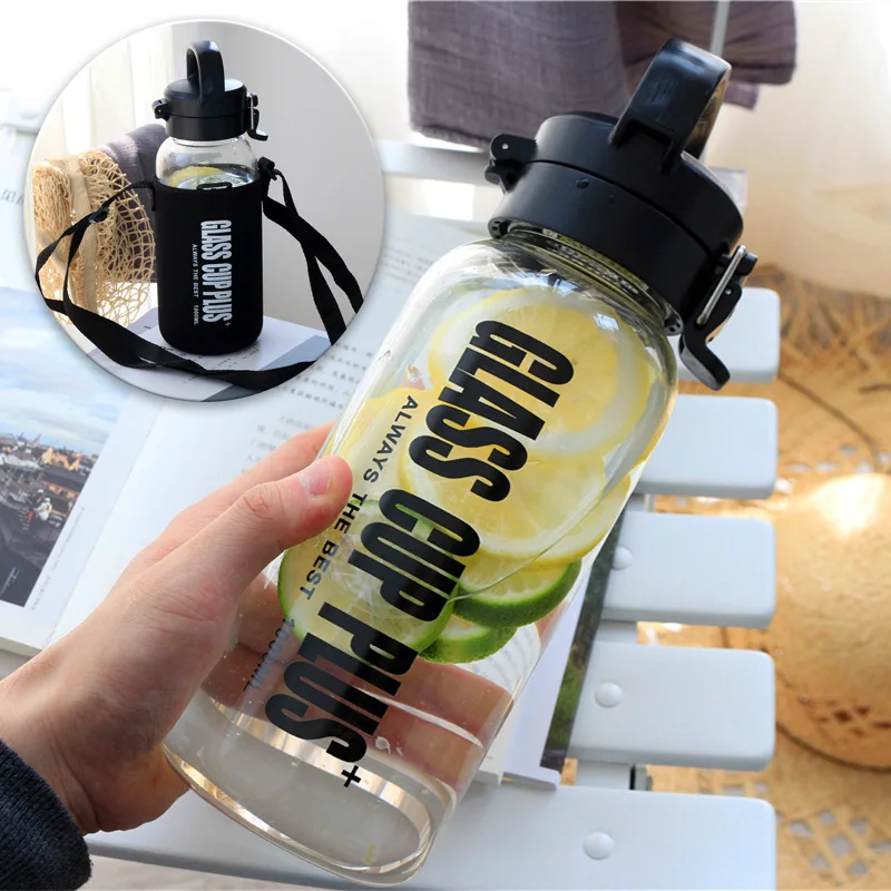 (Sample available) 2000 ml super capacity gym muscle kettle outdoor sports portable creative mountaineering pot with cover