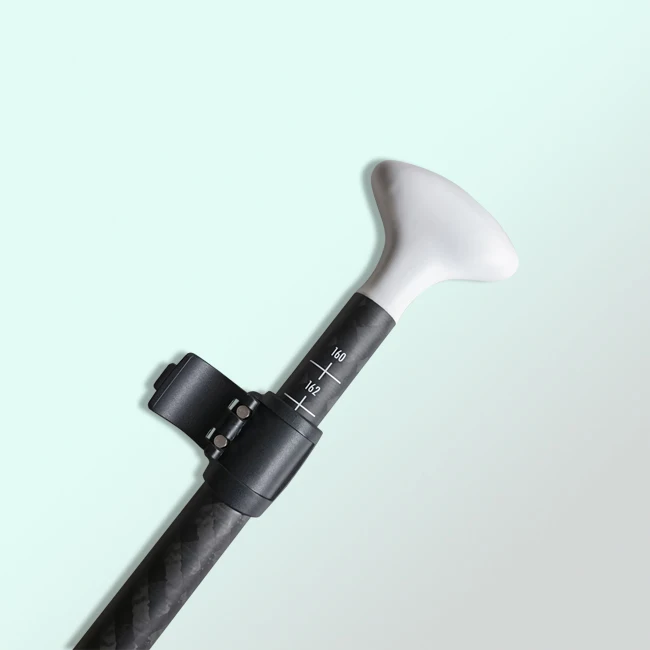 Kingpaddle 3 Piece Carbon Fiber SUP Board Paddle For Stand Up inflatable Paddle Board