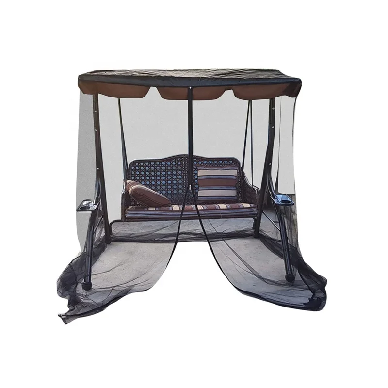  2021 new design waterproof Outdoor Patio Garden foldable swing anti mosquito